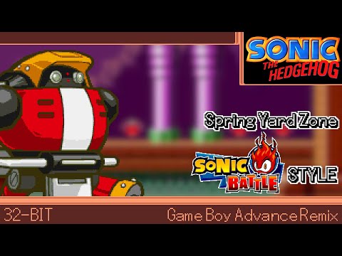 [GBA]Spring Yard Zone - Sonic The Hedgehog (Sonic Battle Style)