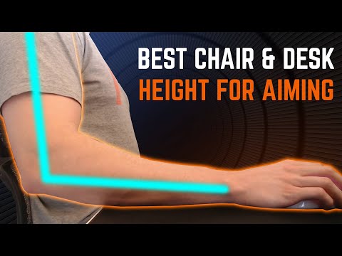 The Optimal Chair & Desk Height For Aiming