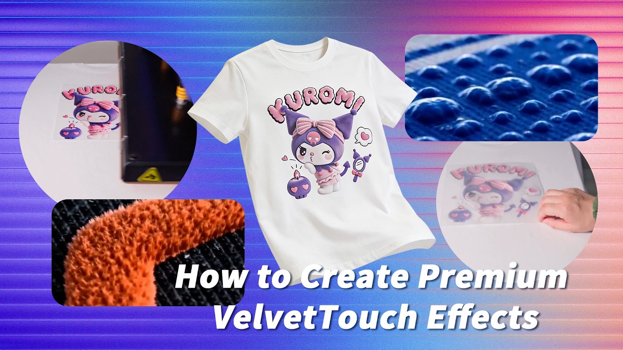 How to Press VelvetTouch DTF Transfer