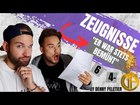 MEIN FREUND liest meine ZEUGNISSE vor | Maxim Giacomo | Denny Peletier