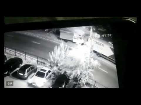 BMW X5 разнес автосервис, при этом погиб шиномонтажник