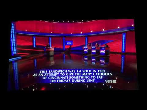 Final Jeopardy, “Fast Food” category 🍔🌭🥓🍕🍟🍦🍩🍫 - Mackenzie Jones Day 7 (2/25/20)