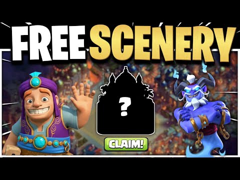 CLAIM FREE SCENERY BY SUPERCELL IN SPECIAL EVENT CLASH OF CLANS   | Equipment Blast Event (NO LEAKS)