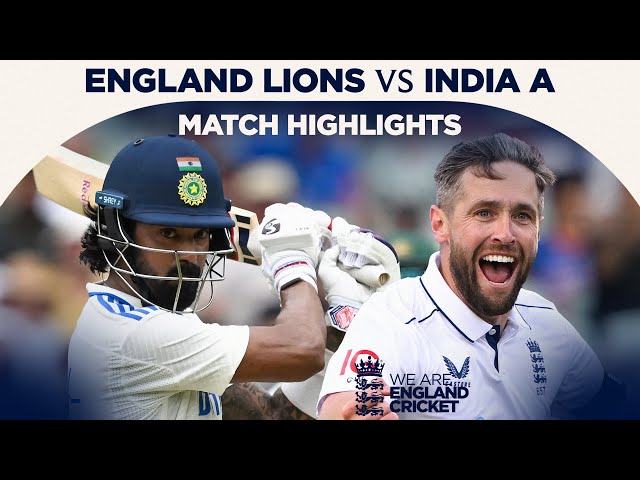 KL Rahul Hits Century and Chris Woakes In The Wickets | Match Highlights | England Lions v India A