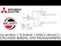 How To Connect And Program Encoder To Mitsubishi PLC HSC High Speed Counter