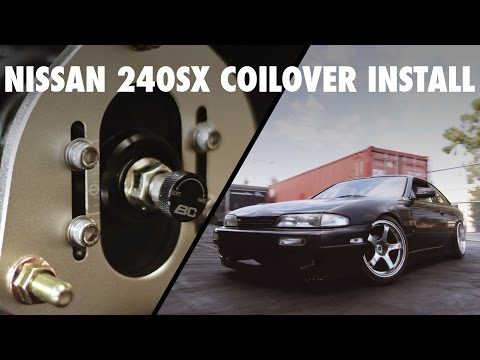 Nissan 240sx Coilover Install - Street Project s14