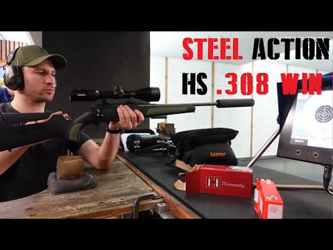 Steel Action HS Synthetik (.308 win) // Schusstest 100 Meter & erste Eindrücke