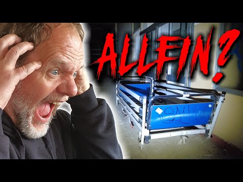 NACHTS ALLEIN IM SANATORIUM DES GRAUENS - was sind das für Horrorgeräusche? ???? Lost Place Urbex