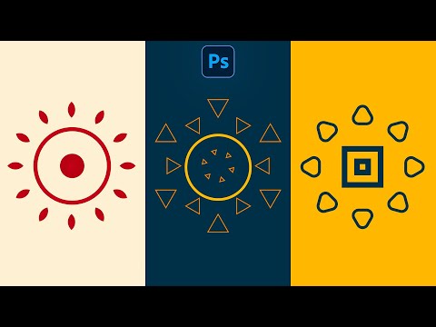 How to Duplicate Objects Around a Circle EASILY in Adobe Photoshop