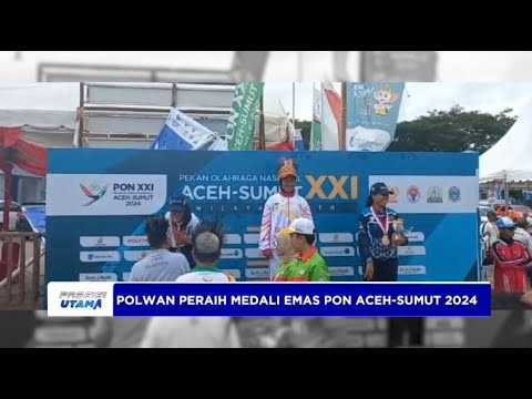 POLWAN PERAIH MEDALI EMAS PON ACEH SUMUT 2024