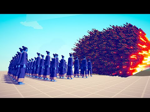 FPS GODS vs 50x TAEKWONDO - Totally Accurate Battle Simulator TABS