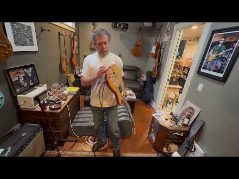 The day I met my “Wolf Guitar,” Prototype 2 of 2, with master luthier, Bill Asher.