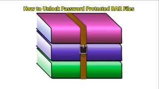 How to Unlock Password Protected RAR Files