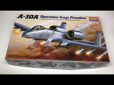 Збірна модель штурмовика A-10A "Operation Iraqi Freedom" (Academy 12402)