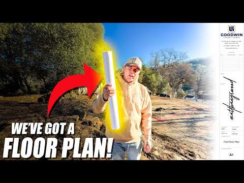 I Got The Floor Plan To My DREAM Cabin Build! 