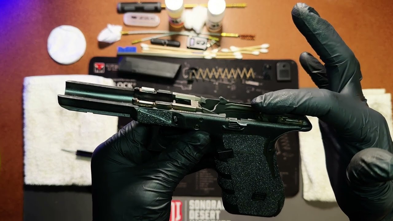 How it works! Cycle of Operations and cleaning Glock 17 gen 4