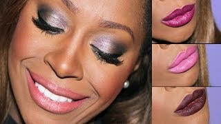 Winter/Fall Makeup Tutorial for Black Women + Fall Lipsticks Lookbook - (Look #2) ♡