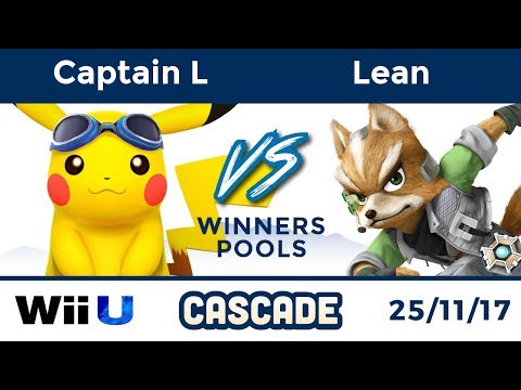 Cascade Singles: Pools - Captain L (Pikachu) vs Lean (Fox)