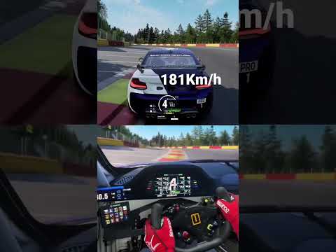 Acc vs Rfactor2 corner speed.
