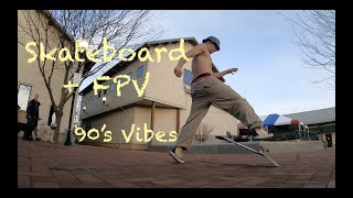 Skateboard + FPV at the Canal / 90's Vibes / Skate Reel / Pixies - Debaser / Drone Cinematic
