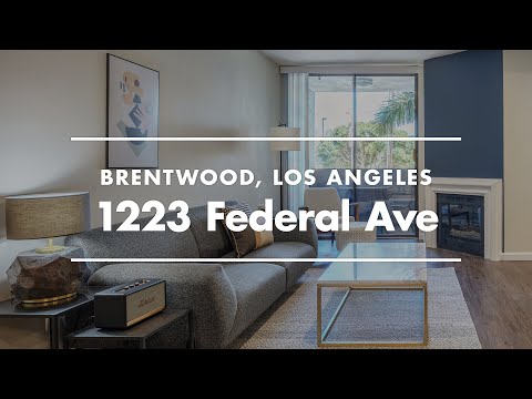 Apartment Tour in Los Angeles | Furnished One Bedroom Rental in Brentwood, LA