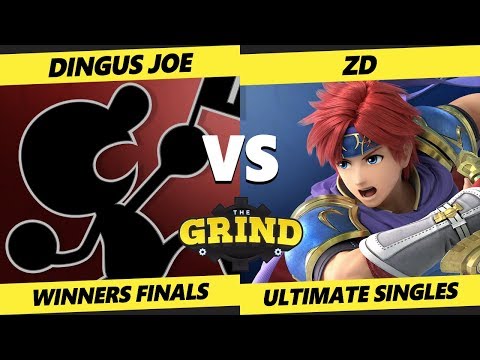 Smash Ultimate Tournament - Dingus Joe (G&W)  Vs. ZD (Roy, Wolf) - The Grind 70 SSBU Winners Finals