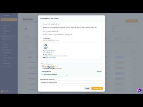 Tutoriel vidéo : Envoyer une facture — Formation FacturesPro