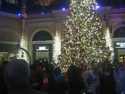 Christmas Display at the Bellagio Conservatory Las Vegas 2014