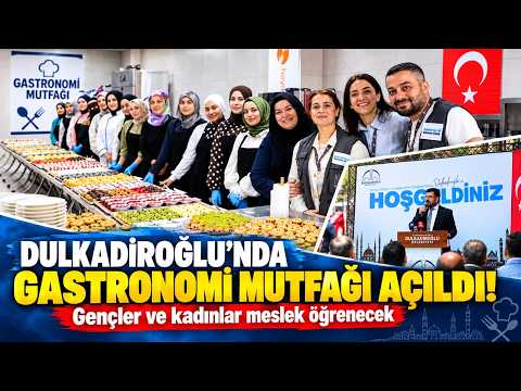 Kahramanmaraş’ta gastronomi eğitimi için yeni merkez