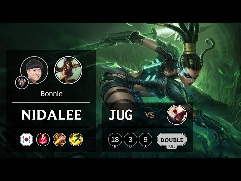 Nidalee Jungle vs Lee Sin - KR Challenger Patch 9.21