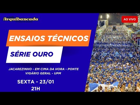 Ensaios Técnicos Série Ouro - AO VIVO - 23/01/26