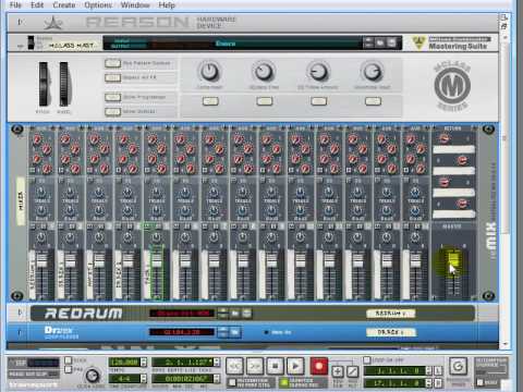 Propellerhead Reason 4 Tutorial Mastering Suite Overview Clipping