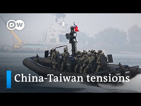 美國在中國軍事入侵後向臺灣提供支持｜DW News (US offers Taiwan support after Chinese military incursions | DW News)