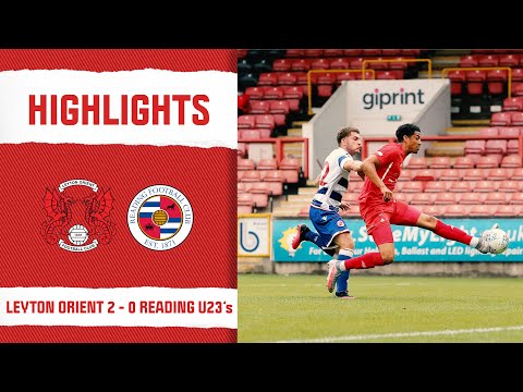 HIGHLIGHTS: Leyton Orient 2-0 Reading U23's | Pre-Season