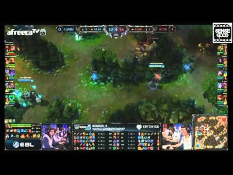 [LOL IEM Season 8 - World Championship SemiFinal Match 2] KT Bullets vs Gambit Gaming - Game 2