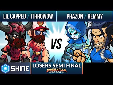 Phazon & Remmy vs Lil Capped & Ithrowow - Losers Semi Final - Shine 2019 2v2