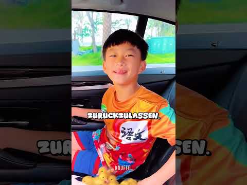 Er nahm seine kleinen Enten auf eine Reise 🐥🥺