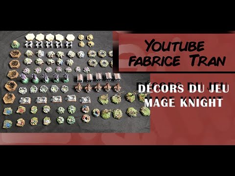 Mage Knight les décors 3D.