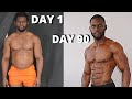 3 Months Body Transformation | Before and After | Insane 90 Day