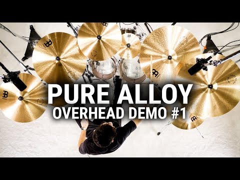 Meinl PA141620 Pure Alloy Cymbal Set - Cymbal Set image 7