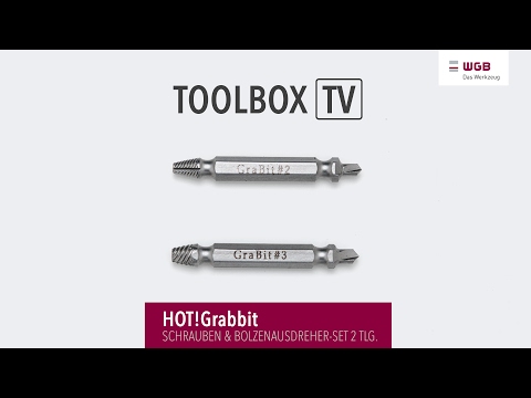 WGB Das Werkzeug Toolbox TV - HOT!Grabit Schrauben- und Bolzenauslöser