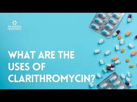 What are the uses of Clarithromycin?