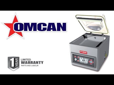 Video thumbnail for Turbovac TS40 Heavy-Duty Tabletop Vacuum Packaging Machine with 2 x 16.5" Seal Length and 21 m3 Vacuum Pump