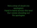No Apologies: Bon Jovi! FULL w/ Lyrics (in video ...