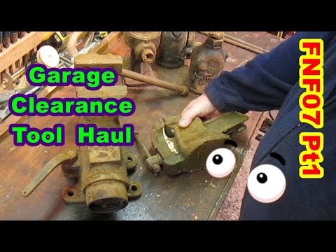 FNF07 Pt1 Large Haul of Tools from Garage Clearance