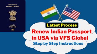 Indian Passport Renewal in USA - VFS Global 2024