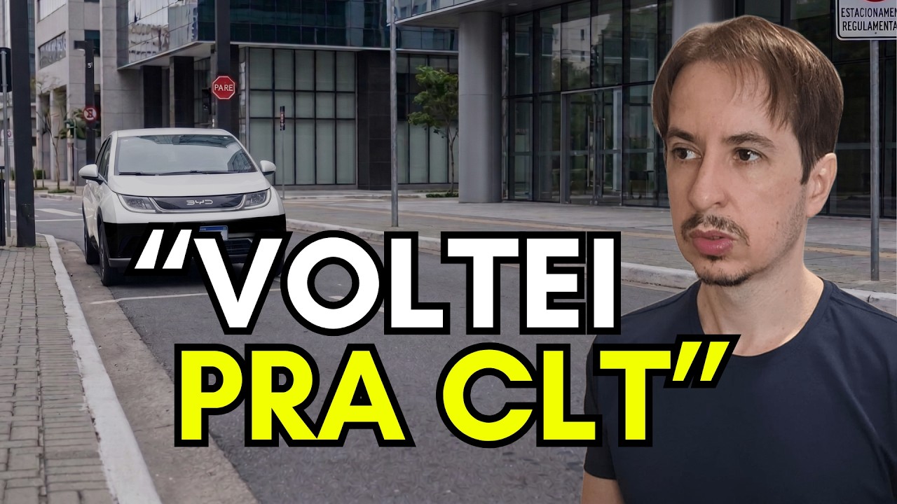 Você está Perdendo Dinheiro "Empreendendo" com Uber e 99 Taxi. Ele Largou e Voltou pra CLT - React