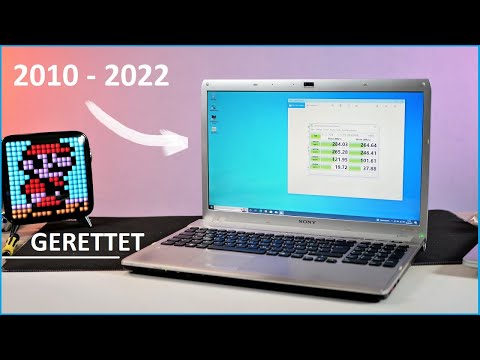 Sony Vaio Laptop nach 12 Jahren neu aufbauen - RETTET DIE NOTEBOOKS- Teardown + Upgrade - Moschuss