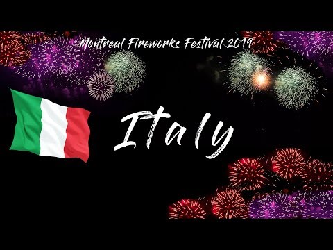 Montreal Fireworks, ITALY, ONE STEP - MOON DREAM, July 6 2019