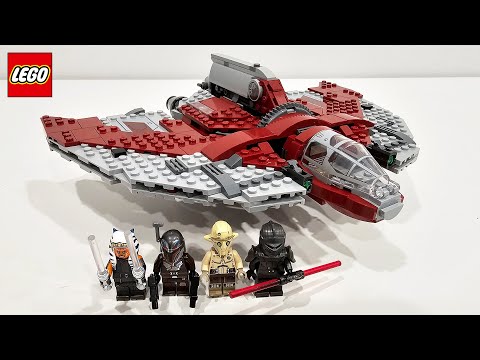 LEGO Star Wars Ahsoka Tano's T-6 Jedi Shuttle Review (75362)